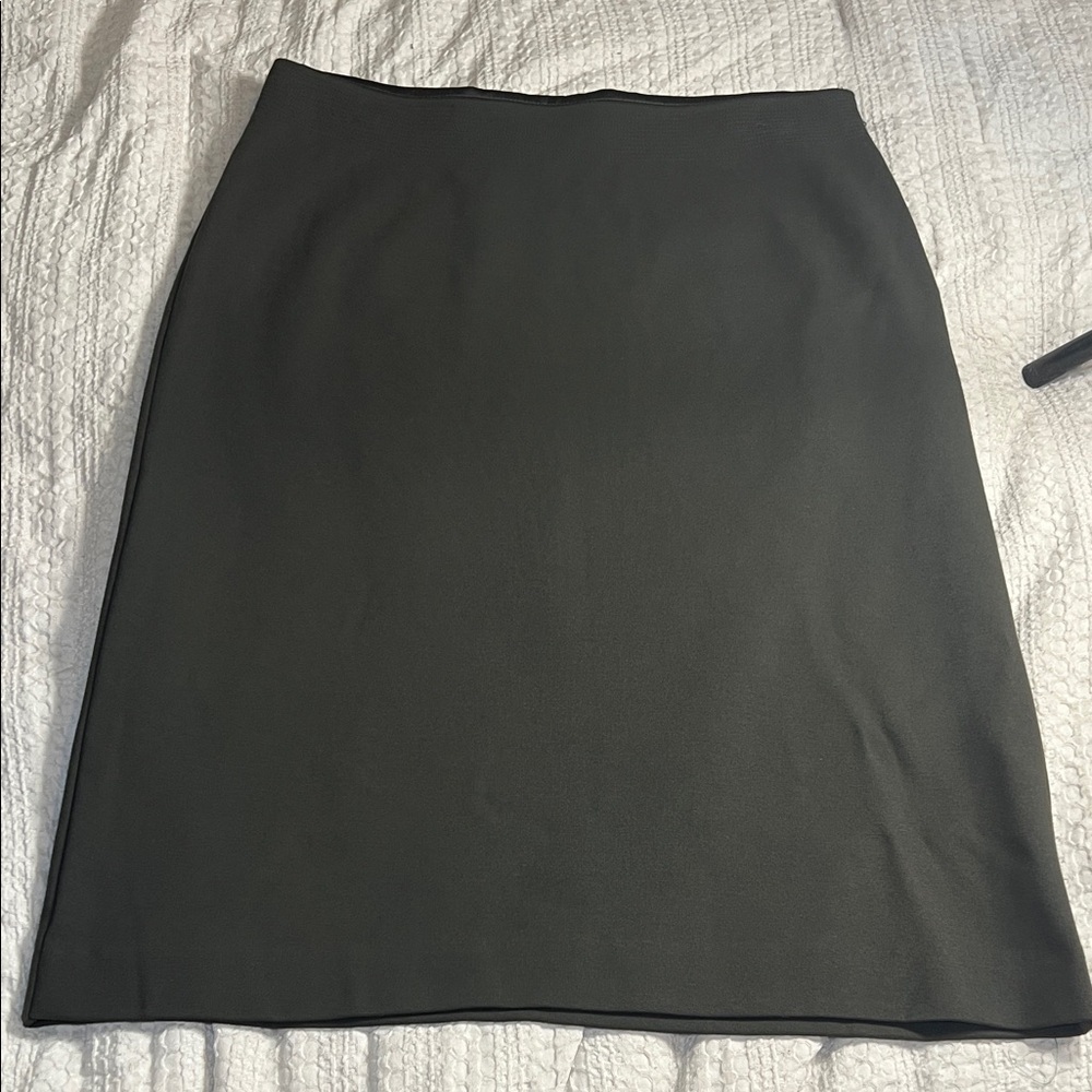 Eileen Fisher dark green Pencil Skirt size S